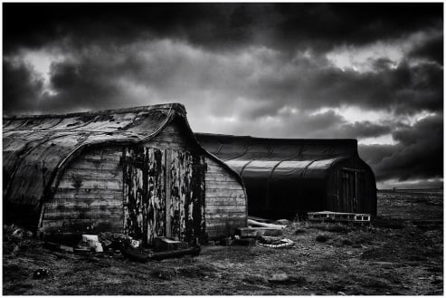 Old Boats on Holy Island