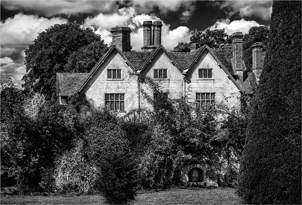 Packwood House from the Walled Garden